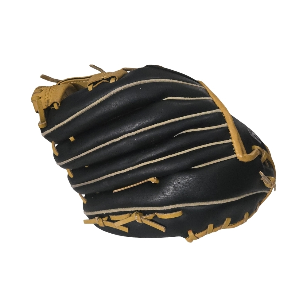 Franklin Fieldmaster Yputh Black and Tan Baseball Glove - Picture 5 of 8